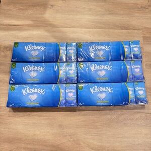 6 Kleenex Tissues pocket packs The Original 72 Packs (6x12)